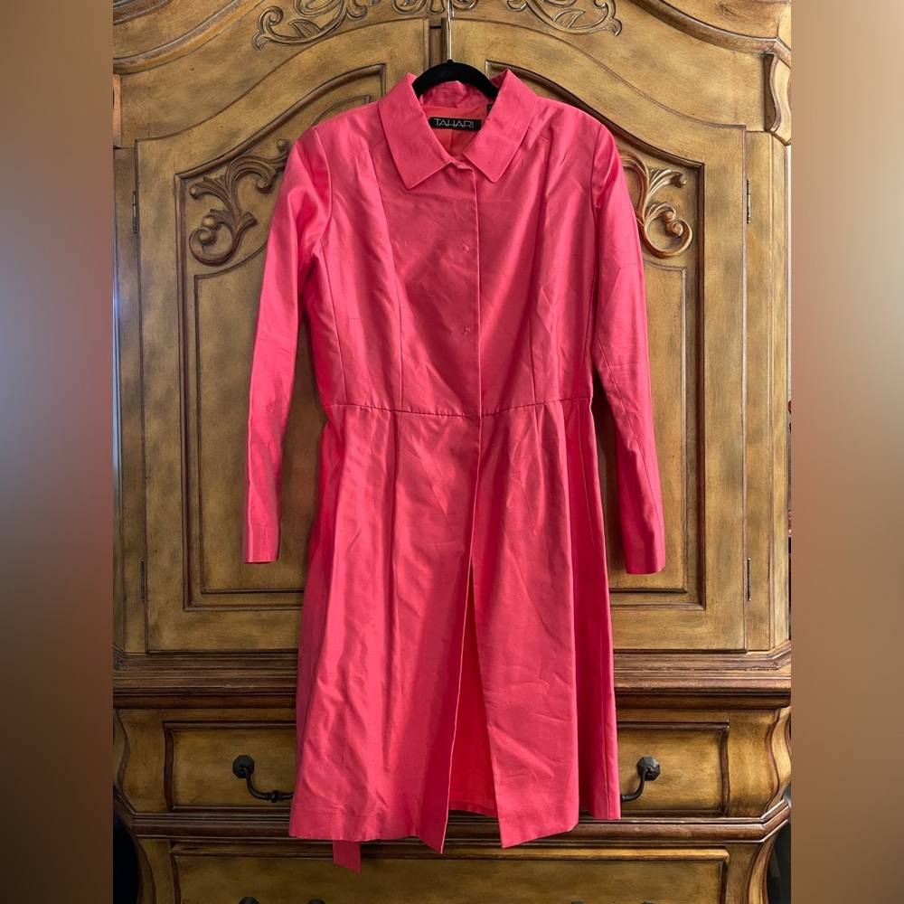 Tahari Long Sleeve Pink Vintage Jacket